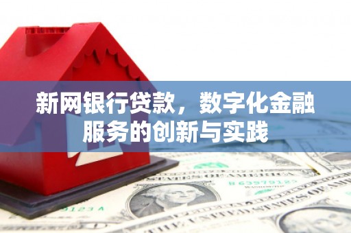 且末新网银行贷款，数字化金融服务的创新与实践