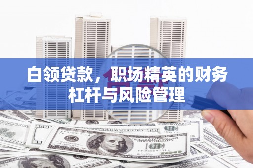 且末白领贷款，职场精英的财务杠杆与风险管理