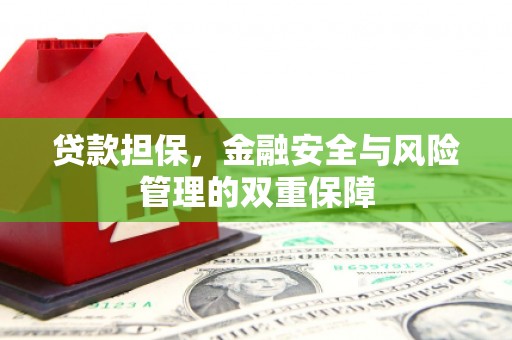 且末贷款担保，金融安全与风险管理的双重保障