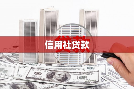 且末信用社贷款