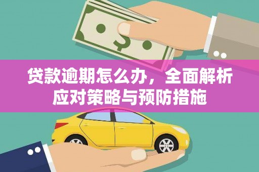 且末贷款逾期怎么办，全面解析应对策略与预防措施