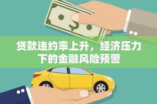 且末贷款违约率上升，经济压力下的金融风险预警