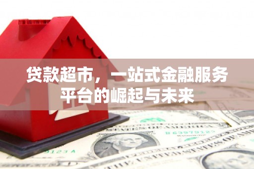 且末贷款超市，一站式金融服务平台的崛起与未来