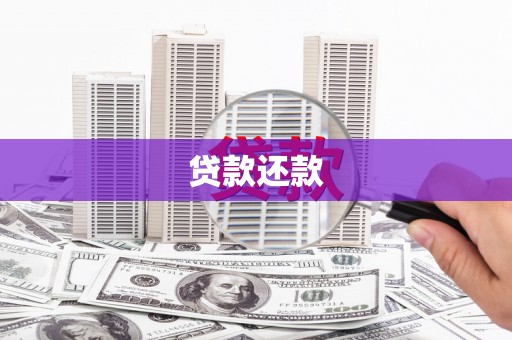 且末贷款还款