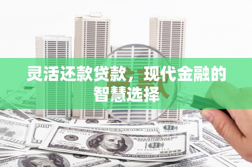 且末灵活还款贷款，现代金融的智慧选择