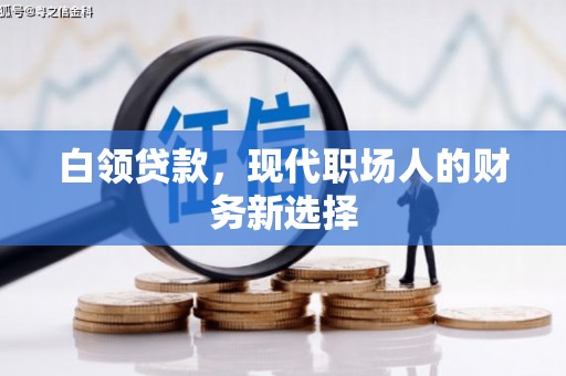 且末白领贷款，现代职场人的财务新选择