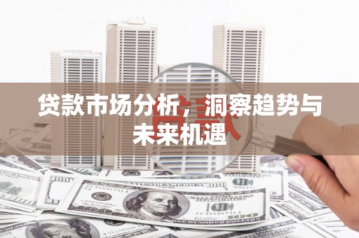 且末贷款市场分析，洞察趋势与未来机遇