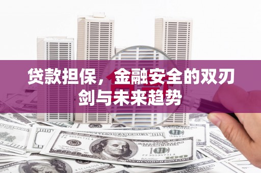 且末贷款担保，金融安全的双刃剑与未来趋势