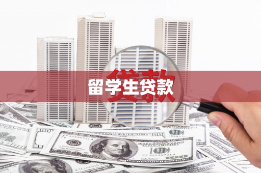 且末留学生贷款