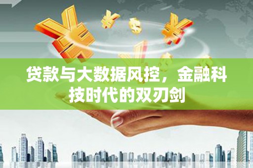 且末贷款与大数据风控，金融科技时代的双刃剑