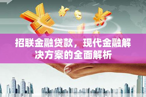 且末招联金融贷款，现代金融解决方案的全面解析