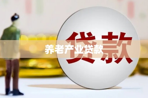 且末养老产业贷款